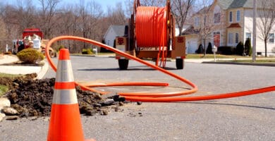 Le coût d'un raccordement à la fibre optique